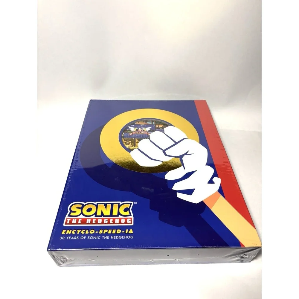 Sonic The Hedgehog Encyclo-Speed-ia Deluxe Edition Sealed Hardcover Book